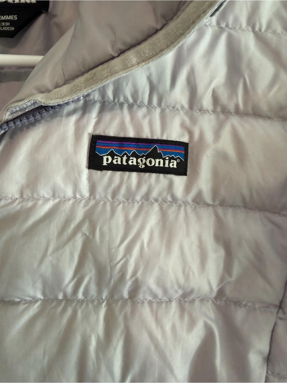 Patagonia goose down sweater pura purple size small - Picture 4 of 5
